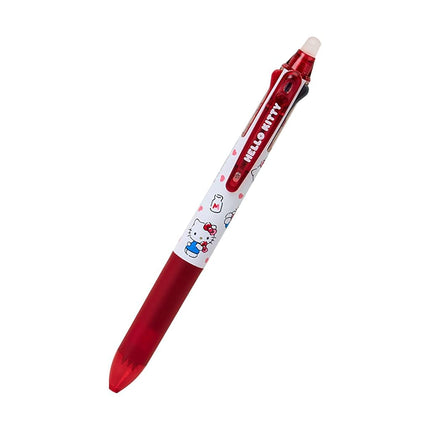 Sanrio 927848 FriXion Ball 3 Slim Hello Kitty Polycarbonate Ball Diameter: 0.01 inch (0.38 mm), Ink Color: Black, Red, Blue Retractable
