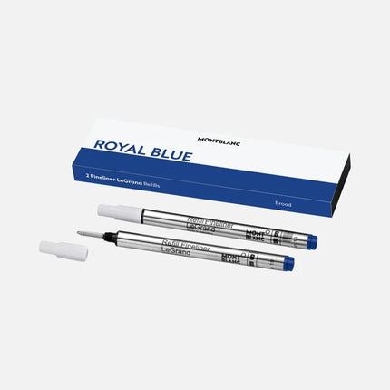 Montblanc Ink Cartridges, Blue, LeGrand Wide Finel