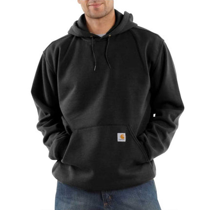 Carhartt Men's Hooded Sweatshirt with Medium Arm (Regular and Large Sizes) - Black - 4X-Large