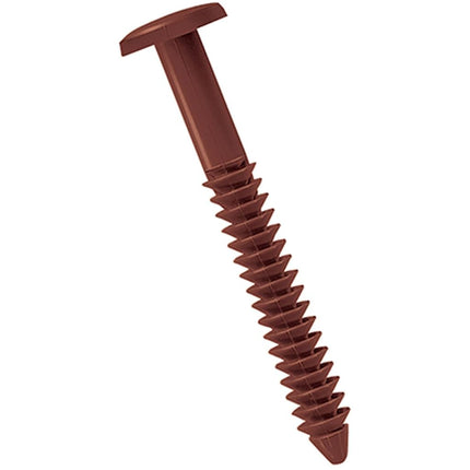 Ekena Millwork LVSL0001RD 3" Lifetime Vinyl Shutter-Lok's, Burgundy Red