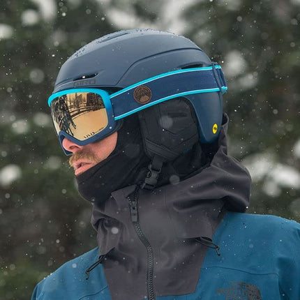 Giro Ringo Snow Goggles - Trail Green Clouddust - Vivid Ember Lens - One Size
