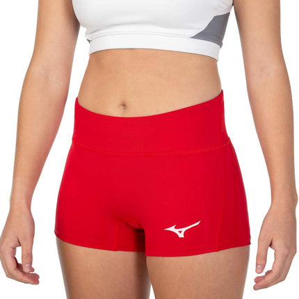 Mizuno Women's Apex 2.5" Inseam Volleyball Short Red