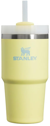 STANLEY Quencher H2.0 FlowState Vaso con aislamiento al vacío de acero inoxidable con tapa y pajita para agua, té helado o café, batidos y más, pomelo, 20 oz