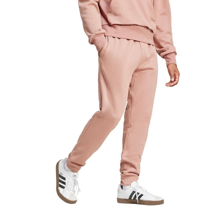 adidas Men's Essentials Feel Cozy Fleece Pants, Warm Clay/White, XX-Small
