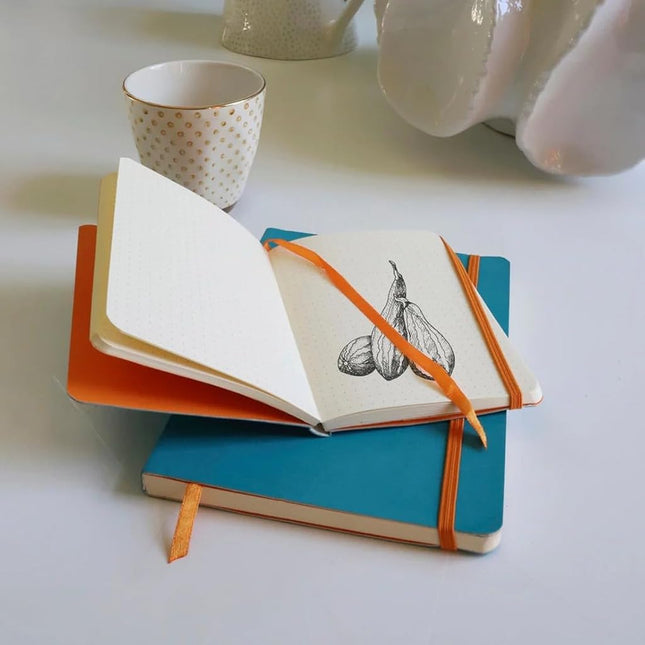 Rhodia Rhodiarama A5 Dot Grid Soft Cover Notebook, Turquoise