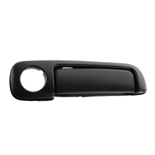 TRQ Right Exterior Door Handle Black Passenger Sid