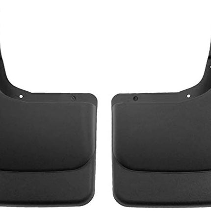 Husky Liners Mud Guards | Rear Mud Guards - Black | 57601 | Fits 2004-2014 Ford F150 2 Pcs