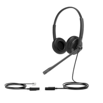 Yealink YHS34 Lite Dual Headset kabelgebunden QD zu RJ12
