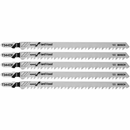 Bosch T344DF 5-Piece 6 In. 6 TPI Speed for Hardwoo