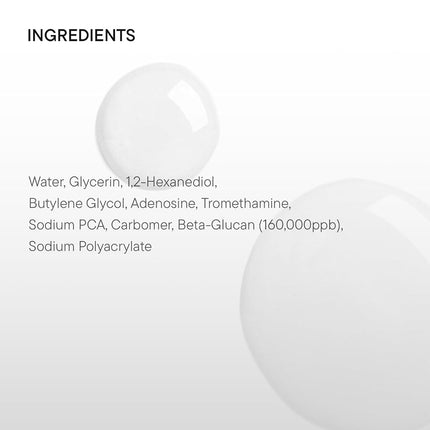 IUNIK Beta-Glucan Power Deep Moisture Vegan Serum 400,000 ppm Intense Hydration Mushroom Yeast Extracts Naturally-derived - Dry Mature Sagging Sensitive Skin Cell Regenerating Lifting Korean Skincare
