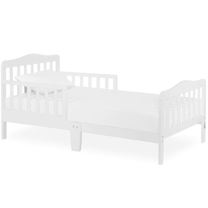 Dream On Me Classic Toddler Bed, White by Dream On