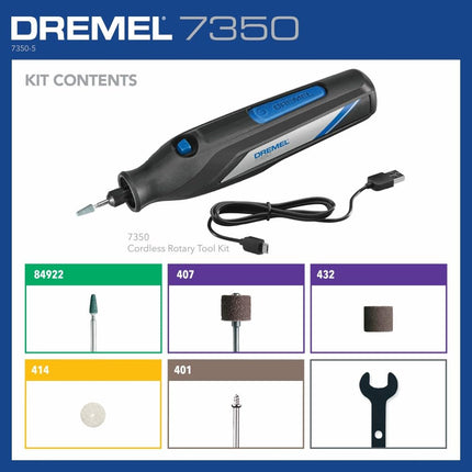 Dremel 7350-5 3.6v Rotary Tool