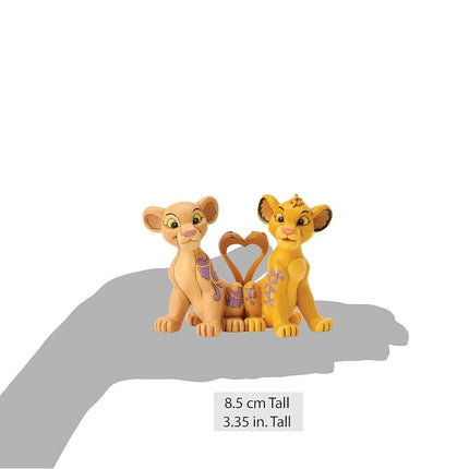 Disney Traditions Simba and Nala Heart Tails Figurine