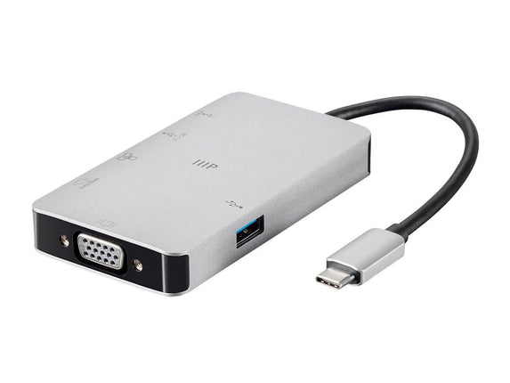 Monoprice 134184 USB-C to HDMI | (4k/60hz), Alumin