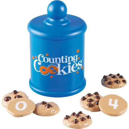 Learning Resources Smart Snacks Counting Cookies, Ages 2+, Early Maths Skills, Number Recognition and Imaginative Play, Cookie Jar Storage