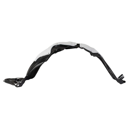 TRQ Front Right Inner Fender Liner Black Passenger Side Compatible with 2015-2017 Toyota Prius C TO1249212