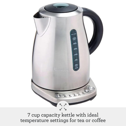 Bouilloire à température variable Breville BKE720BSS, 1,7 litre, acier inoxydable brossé