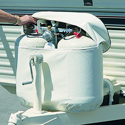 ADCO 2114 White RV Propane Tank Cover