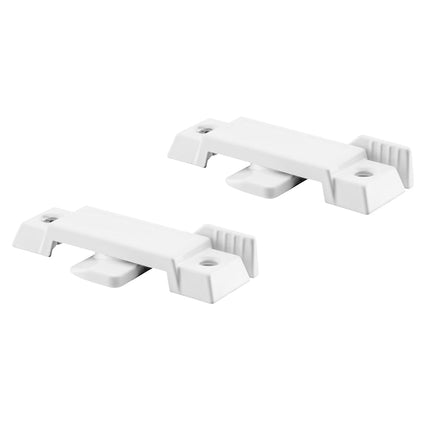 Prime-Line MP2592 Sash Lock, Diecast, White, Used on Vertical and Horizontal Sliding Windows, Pack of 2, 2 Piece
