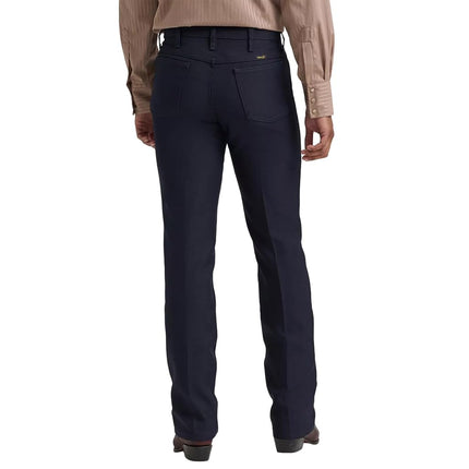 Wrangler Men's Wrancher Dress Jean, Navy, 36W / 32L