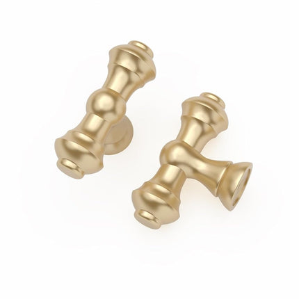 Asidrama 10 Pack Gold Kitchen Cabinet Knobs Dresse