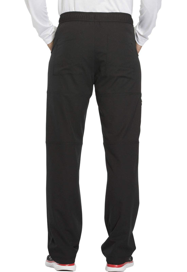 Pantalón de uniforme cargo Dickies Dynamix DK110 para hombre con cremallera - Negro - Mediano alto