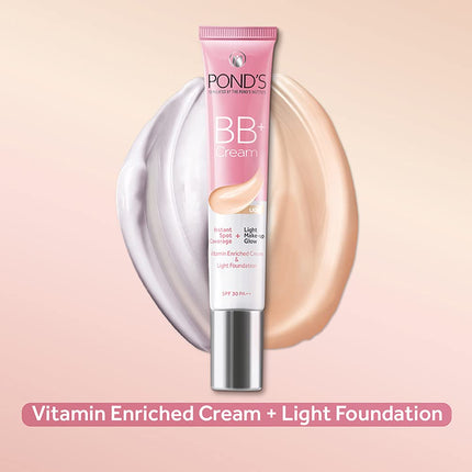 POND'S Bright Miracle BB+ Cream Ivory Lightweight Foundation Cream 18g