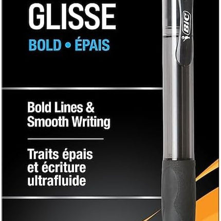 Bic USA INC VELOCITY BOLD BLK 12CT PENS (Set of 6)