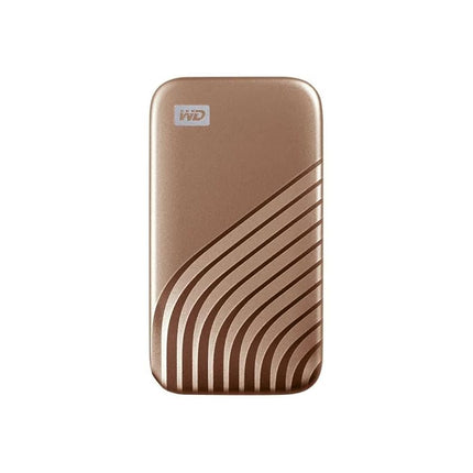 WD My Passport SSD, 1TB Portable External SSD, read speeds up to 1050 MB/s, write speeds up to 1000MB/s, Portable SSD, Works with PC, Xbox and Playstation, Gold