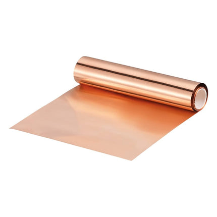 uxcell Copper Sheet Roll 3500mm x 100mm x 0.03mm, 