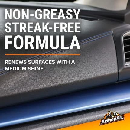 Armor All Car Protectant Refill, Car Interior Cleaner with UV Protection, 1 Gal Each, 4 Pack