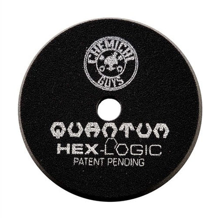 Chemical Guys BUFX116HEX6 Hex-Logic Quantum Finishing Pad (Black, 6.5 Inch)
