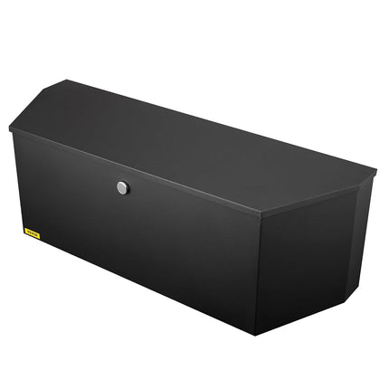 VEVOR Steel Trailer Tongue Box, 36"x12"x12" Heavy Duty Storage With Lock and Keys, Utility Tool Chest for Pickup Truck Bed, RV