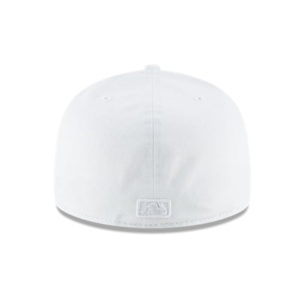 New Era New York Yankees Primary Logo Basic 59FIFTY Fitted Cap White 7 3/4