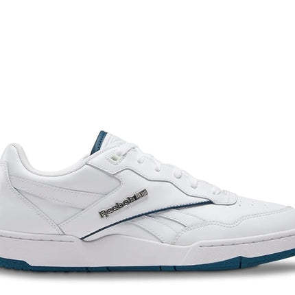 Reebok Men's Bb 4000 II Sneakers, White/Escape Blue, 9.5 Women/8 Men