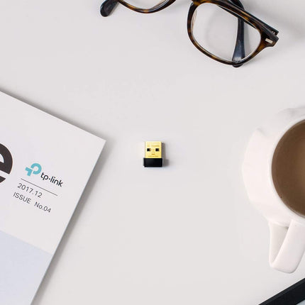 TP-Link Archer T2U Nano WiFi Dongle, AC600 Wireless USB wifi Adapter, Dual Band 5 GHz High Speed Wi-Fi dongle for PC, Desktop, Laptop, Supports Windows 11/10/8.1/8/7/XP, Mac OS X, Nano design