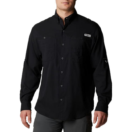 Columbia Men's PFG Tamiami™ II Long Sleeve Shirt, Fossil - X-Large Tall