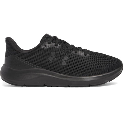Chaussures de course Under Armour Charged Pursuit 4 pour homme, noires, taille 6.5 UK