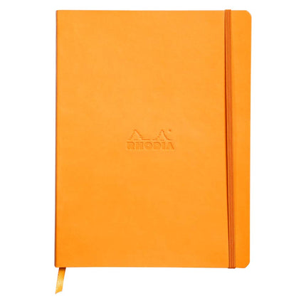 Rhodia 117515C Notebook with Soft Cover Ruled 80 Sheets 19 x 25 cm Orange