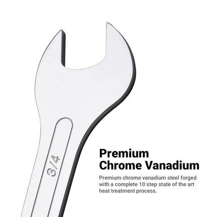 Capri Tools 1-1/16 in. x 1-1/8 in. Super-Thin Open End Wrench, SAE