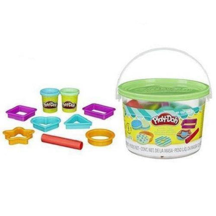 Play-Doh Mini Bucket Cookies Set - 7 Tools, 3 Cans