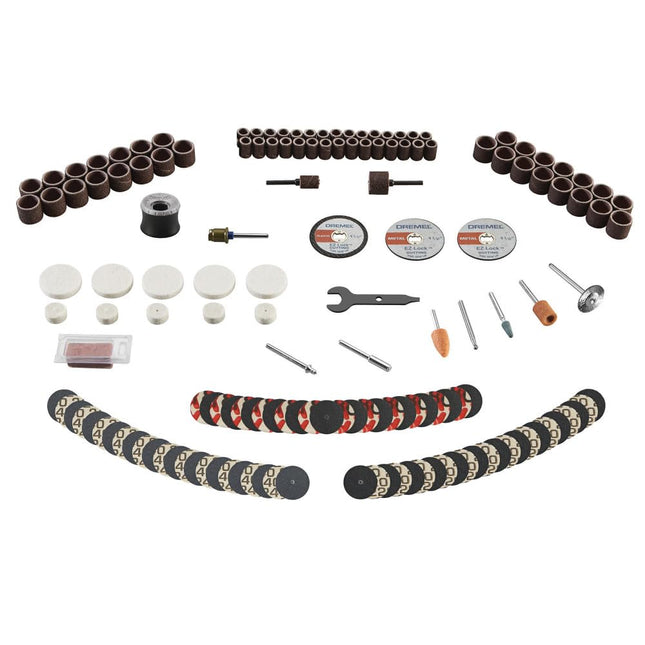 Dremel 710-08 All-Purpose Rotary Accessory Kit, 160-Piece