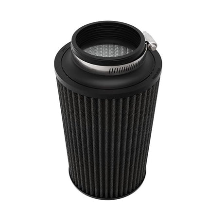 K&N Black Universal Dryflow Conical Air Filter 89mm flange, 152mm base, 133mm top, 229mm height (RU-3111HBK)