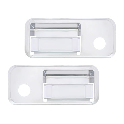 United Pacific 41618 Chrome Plastic Volvo Exterior Door Handle Cover (Set of 2)