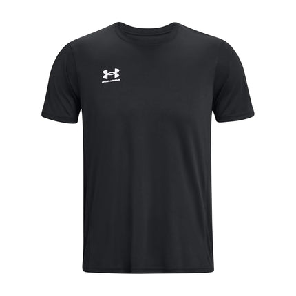 Under Armour Men's Challenger Train Short Sleeve, Lightweight and Quick-Drying Sports Top, Men's T-Shirt for Training, Gym and Casual Wear,Blue Atlantis / / High Vis Yellow,MD