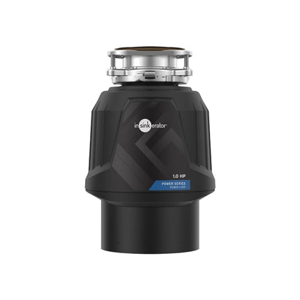 InSinkErator Power 1HP, 1 HP Garbage Disposal, Power Series EZ Connect Continuous Feed Food Waste Disposer, Black