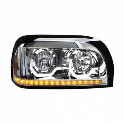 Chrome Freightliner Century Projection Headlight -