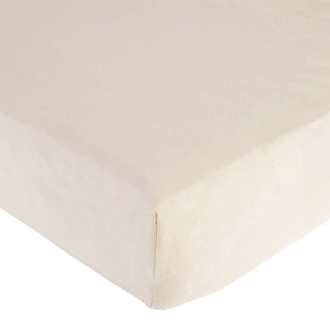 American Baby Company Drap-housse en percale 100 % coton 10 pièces pour matelas de crèche, écru, 61 x 122 x 10 cm