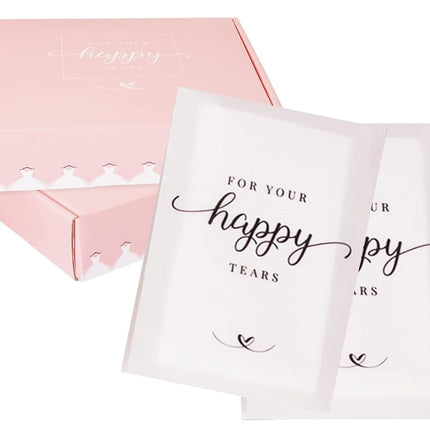 Wedding Tissues Packs for Guests- Set of 80- for Y