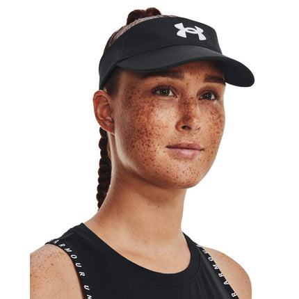 Under Armour Women's Blitzing Visor, Black, Standard Size